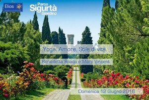 7 ore di yoga al parco a Giugno 2016
