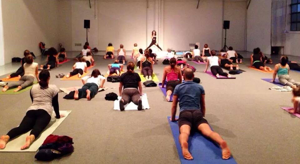 Foto per lo Yoga Festival Milano 2014