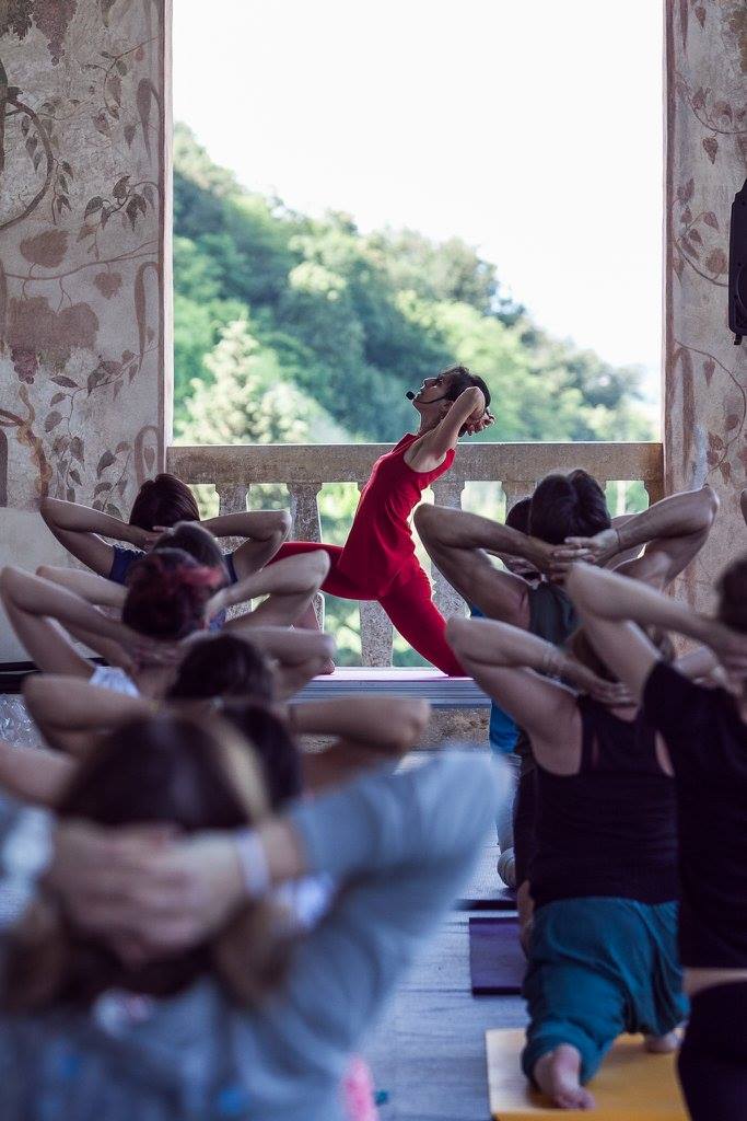 Master class yoga festival di Benedetta Spada
